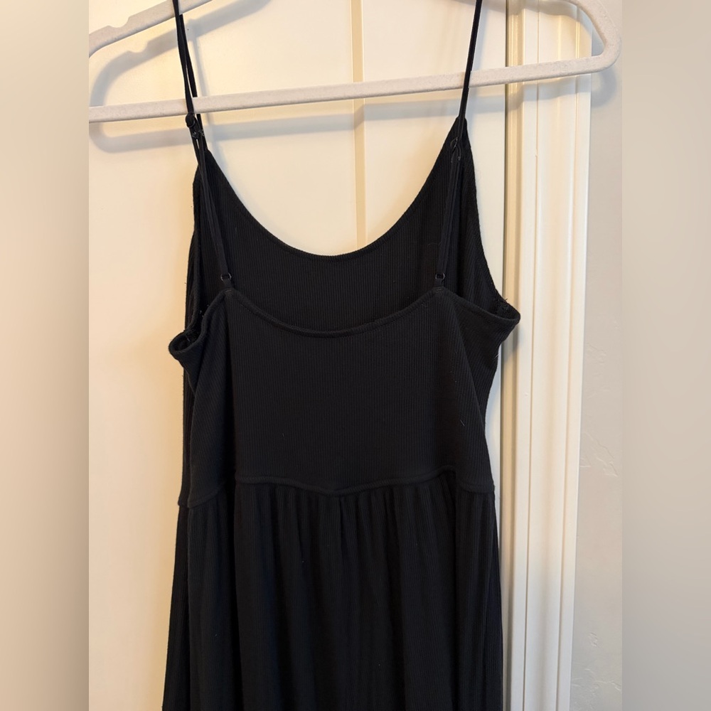 American Eagle Outfitters Black Wide-Leg Jumpsuit - Picture 4 of 4